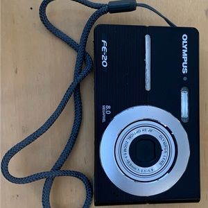 Olympus Black Portable Digital Camera